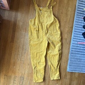 Lucy & Yak Mustard Yellow Corduroy Jumpsuit
